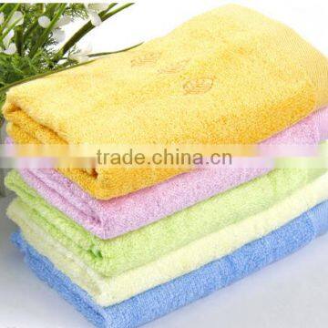 Wholesale woven cotton bath towel