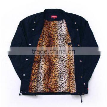 Coaches Jacket With Sublimation Printed Lining, Sublimation Lining Coaches Jackets, Sublimation Printing Inside Coaches Jacket photo-5