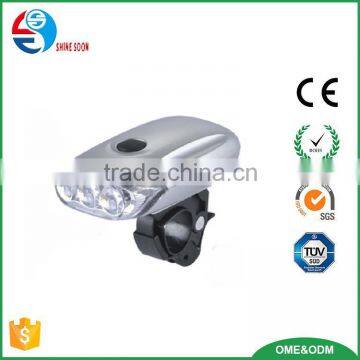 3 super bright white LED bicycle head light for bicycle