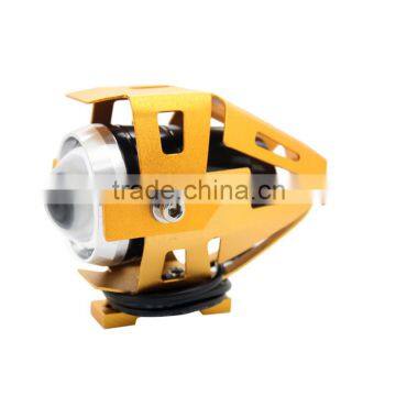 Super Bright 15w LED Motorcycle Light Black/Silver/Golden/Blue Case U5 LED Driving Fog Spot Beam HeadLight For Electric Bike photo-2