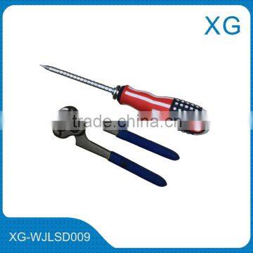 High Quality CRV Screwdriver Plastic Handle Screwdriver With Slotted,phillips Head photo-4
