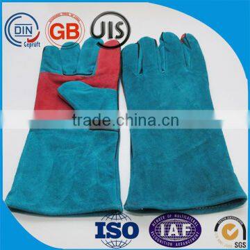 Leather welding glove working glove cut resistant gloves