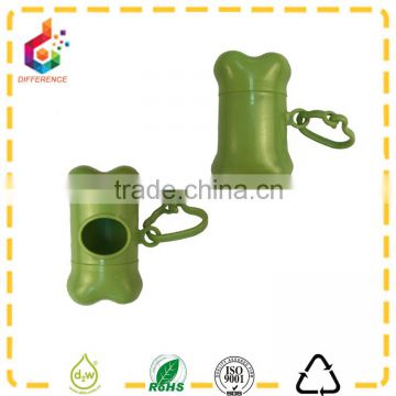 eco-friendly plastic dog waste bag dispenser