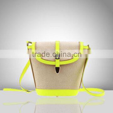 8022B-2014 handbag,ladies straw woven bag,latest beach bag