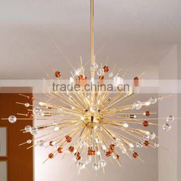 Modern Design Crystal Chandelier Pendant Light Hanging Lamp CZ9028G/30A