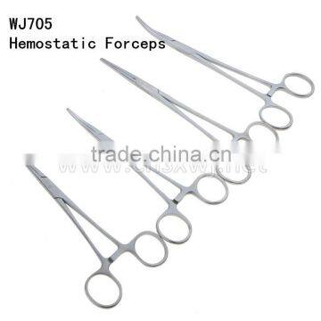 Stainless Steel Hemostat Hemostatic Forcep WJ705