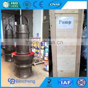 Large water transfer pump axial flow pump