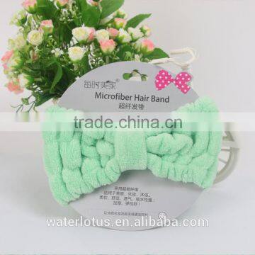 Hot Sell Headband Packing Box Purple Bow Headband With Hand Face Towel photo-6