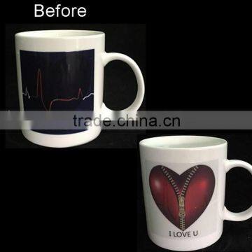 Best selling products bulk buy from china color changing ceramic coffee cup small