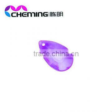 wholesale fashion accessory crystal tear drop plastic beads