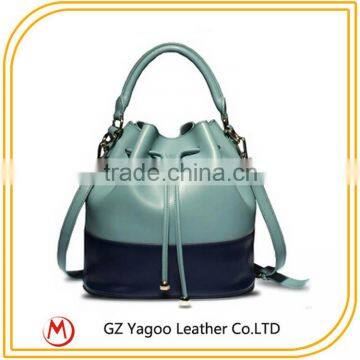 2016 designer leather bucket bag