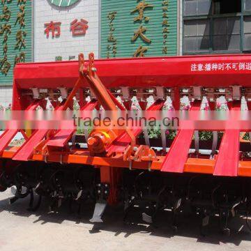 Tractor Mounted 16 Rows Rotary Tillage Seeder With Fertilizer photo-3