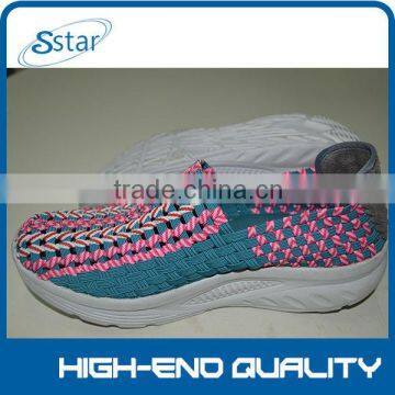 women casual flat shoes use hand woven shoes the best selling casual hand woven shoes