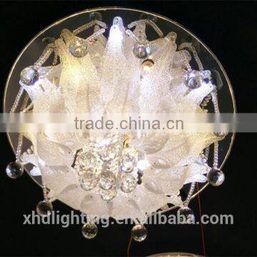 Guzhen hotsell Led crystal ceiling lamp with remote control