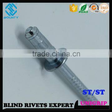 QUALITY FACTORY HIGH SHEAR AND TENSILE STRENGTH STEEL UNI-GRIP POP RIVETS photo-3