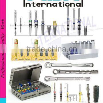 Dental Implant Dental Conical Drill Bit Dental Tissue Punch Dental Abutment Dental Irrigation Drill Dental Implants Dental Kit