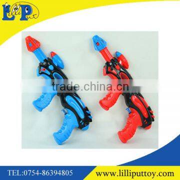 Popular fashion double nozzle double pump 28CM water gun summer toy