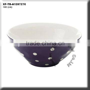 round shape porcelain soup bowls