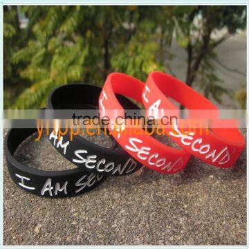 Debossed Wristband Silicone