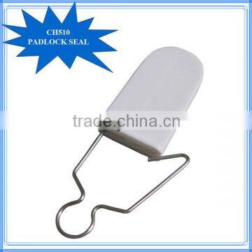 How to Defeat Plastic Padlock Seal With Wire Hasp CH510 photo-5