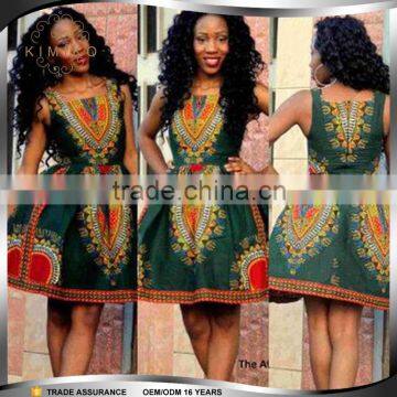 Wholesale Price Fashion Traditional African Prom Dress for Women