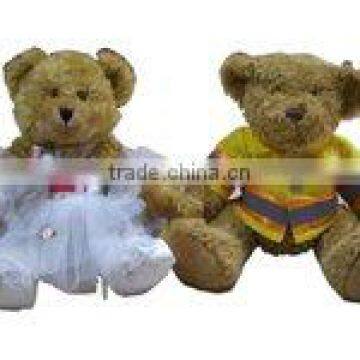 Teddy Bear with Wedding Dresses