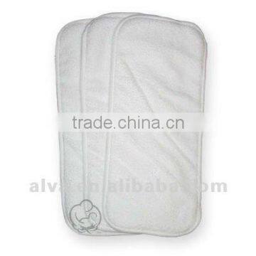 alva cloth diaper 3 layers microfiber diaper insert