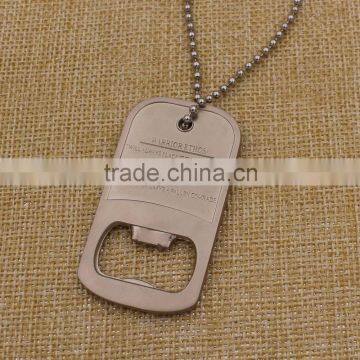 Wholesale Zinc Alloy Dog Tag With Necklace photo-6