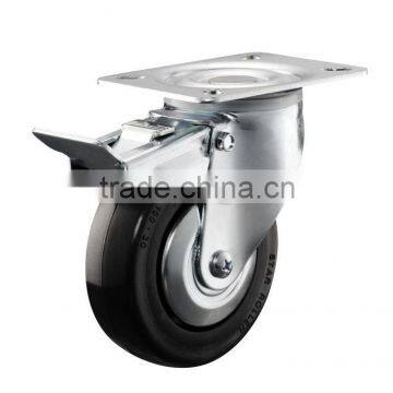 Swivel ESD Castor with Brake System - Plate