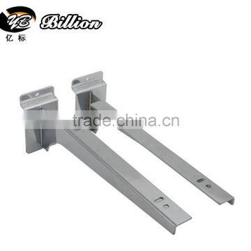 High Quality Display Wooden Hold Channel Slotted Brackets For Glass