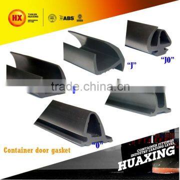 "J" "O" "C" "JO" contain seal strip, shipping container rubber waterproof door gasket