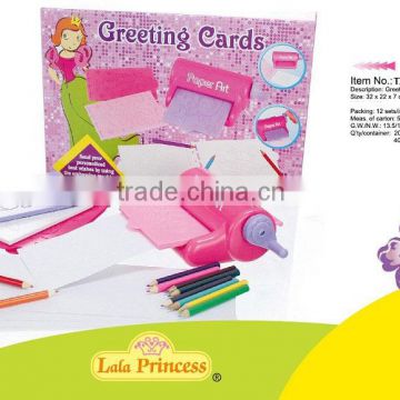 Wholesale Price Kids toys greeting cards drawing set