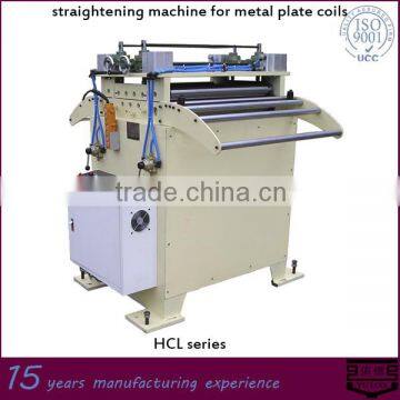 metal sheet multiroll flattener