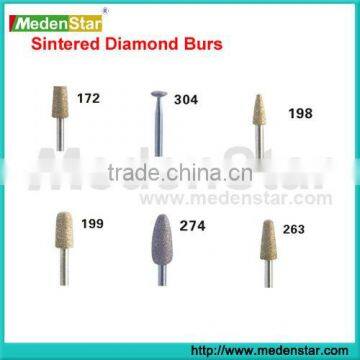 China supply HP Sinterde Diamond cutters /dental Diamond Bur