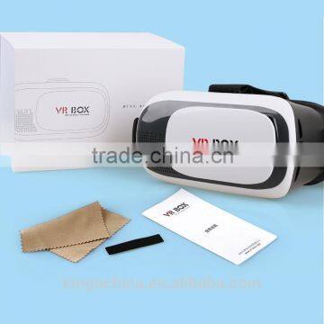 Wholesale virtual reality VR box 2.0 3D glasses for mobile cinema