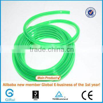 green color soft pvc clear hose