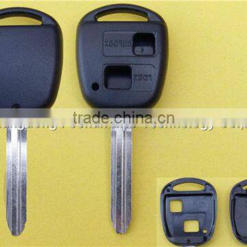 2 button keyless replacement remote key shell case fob for Toyota car key TOY43 blade