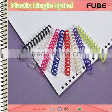 office and school notebook school single plastic spiral binding