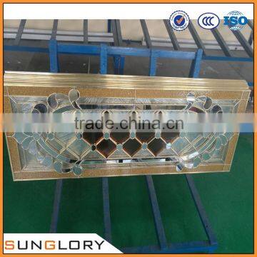 Decorative door glass oval , oval glass door inserts , models for wood doors exterior floorings
