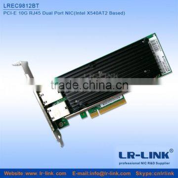 Intel X540 Chipset PCI-E x8 2 RJ45 DUAL Copper Port 10Gb Dual Port Network Card Server Adapter Card FCOE Support