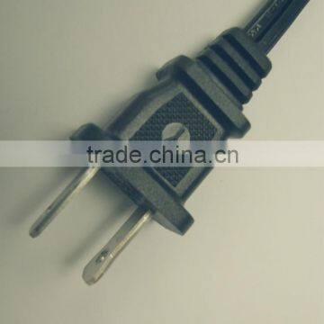 US /Canadian standard 0.5-15A 125V 2pin power cord plug