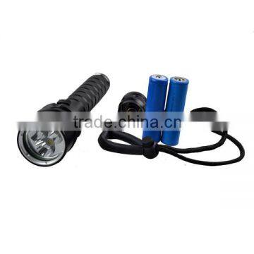 Rechargeable Magnetic Waterproof IP68 Powerful XML-L2 Scuba Torch Led Diving Underwater 100m Flashlight Military Quality Quality Choice photo-4