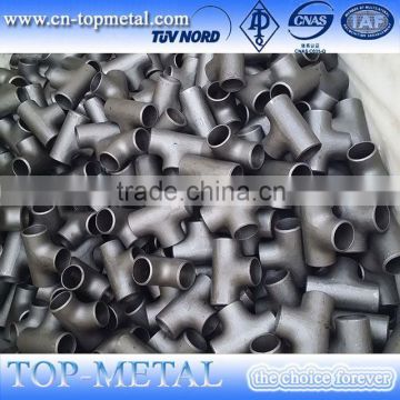 galvanized steel pipe reducing tee