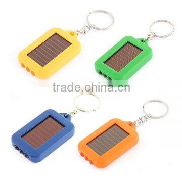 Wholesales Promotion Using Solar Rechargeable PVC LED Keychain photo-4