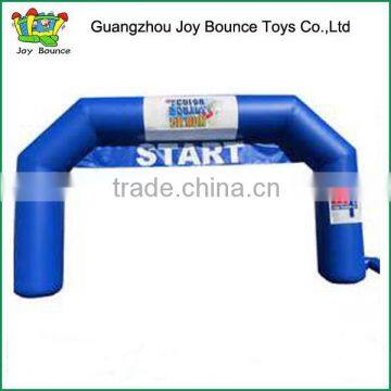 Inflatable start line and finish line sports event arch