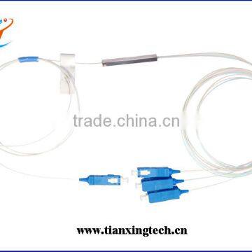 standard 1x3 SC/UPC optical GPON splitter