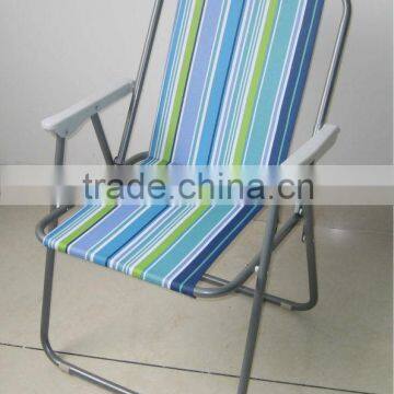 Spring steel recliner chair