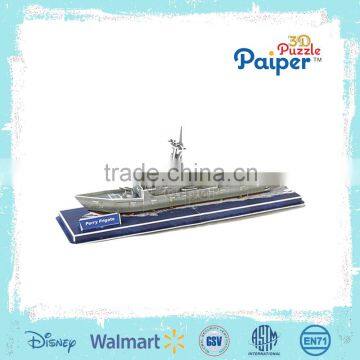 New product kids model ship 3d puzzle game