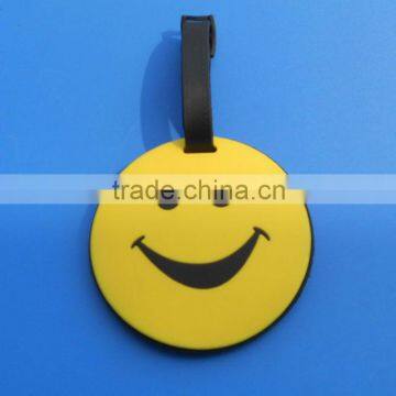 cute smile designed luggage tag for kids