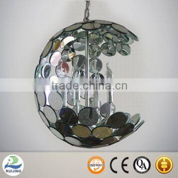 Modern european chandelier with mirror